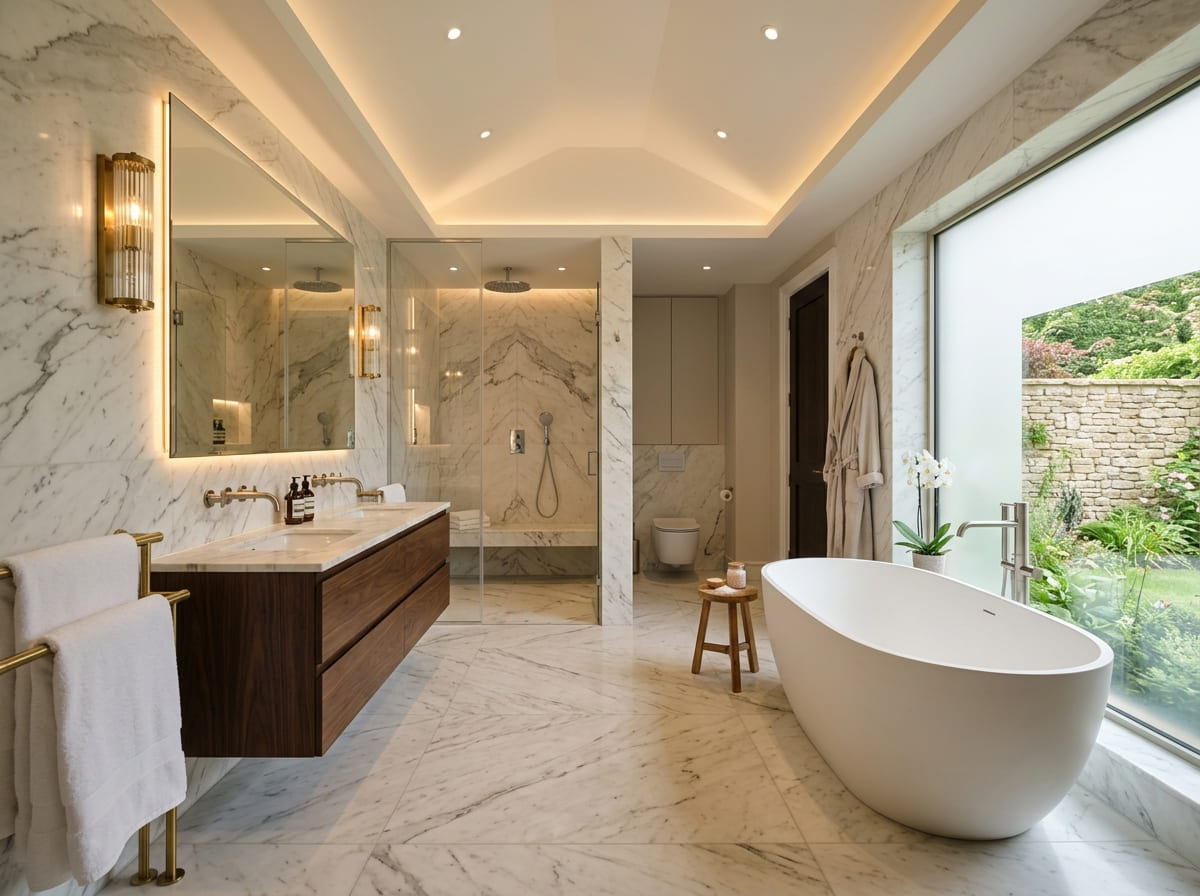 Custom Bathroom Renovation in Malakoff