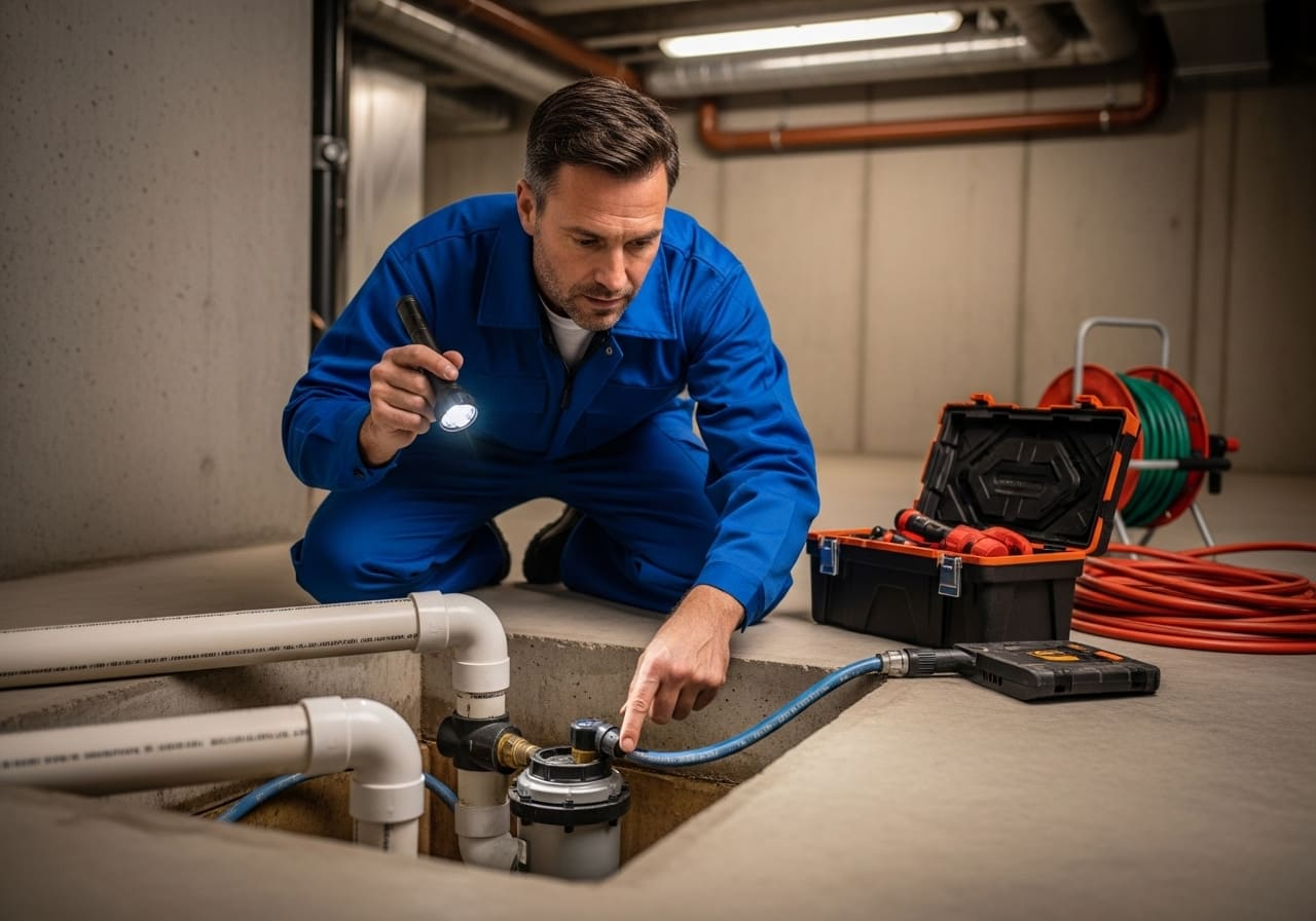 Sump Pump Installation & Repair in Malakoff